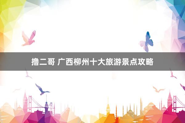 撸二哥 广西柳州十大旅游景点攻略